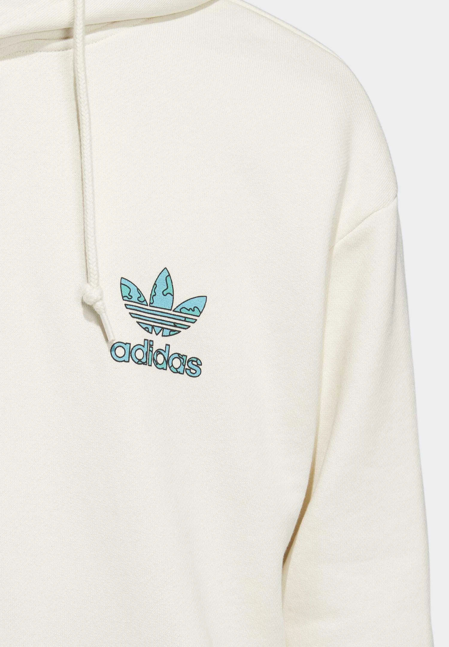 Adidas Originals Stacked E - Sweat À Capuche - Nondyed/Black/Mint Rush/Bright Cyan 6 Adidas Originals Stacked E - Sweat À Capuche - Nondyed/Black/Mint Rush/Bright Cyan – Image 4