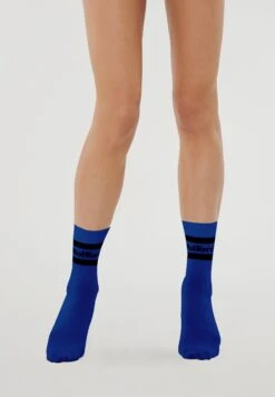 Wolford Logo - Chaussettes - Sodalite Blue/Black