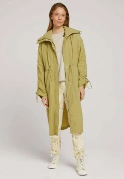 Tom Tailor Regular Fit Mit Langen Ärmeln Mit Turn-Up-Option - Parka - Moderate Olive -Next Soldes 41f6c345dd4e4cd7bc0cb634726847ff