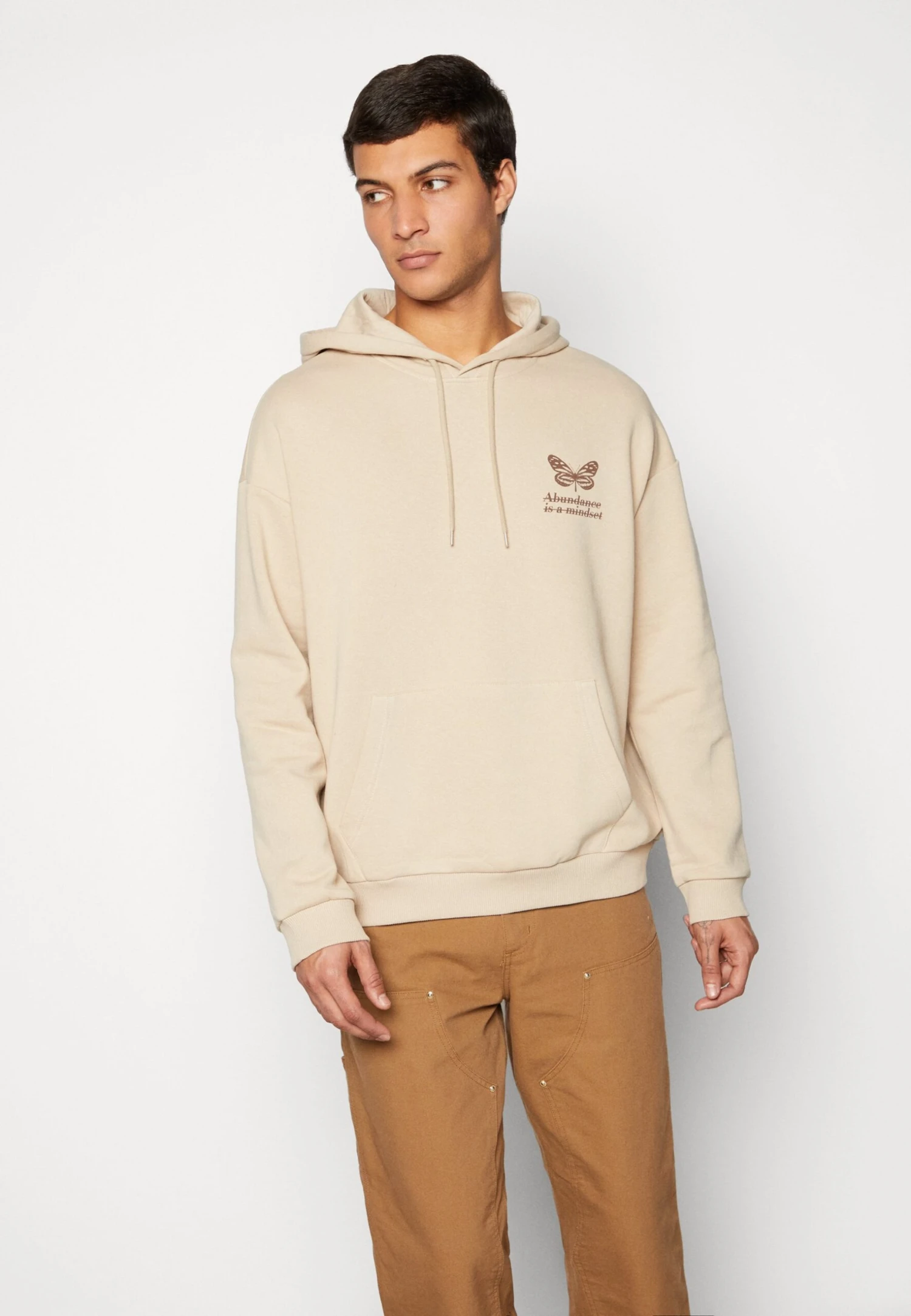 YOURTURN Unisex - Sweatshirt - Tan 6 YOURTURN Unisex - Sweatshirt - Tan – Image 4