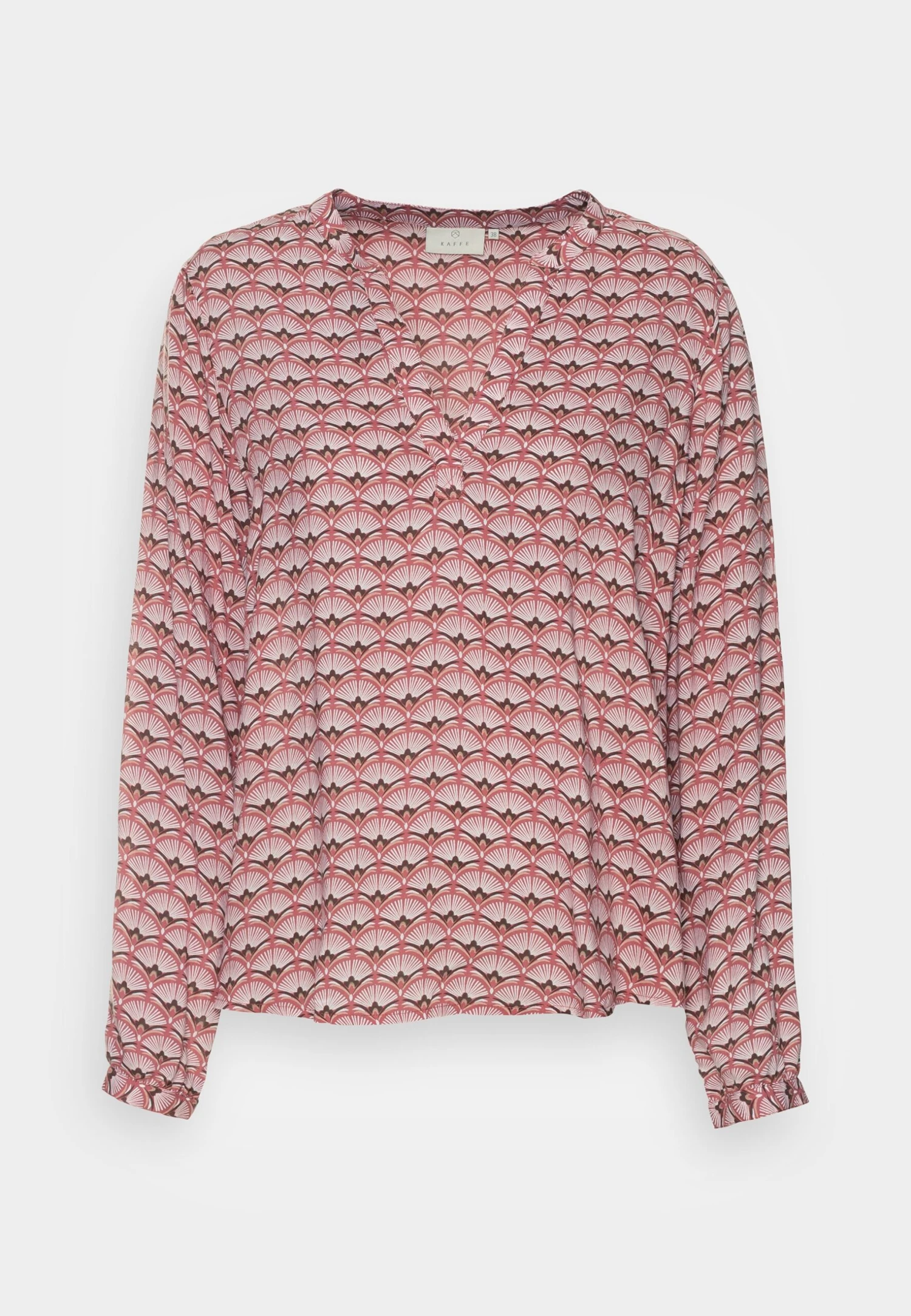 Kaffe Eva Tilly Blouse - T-Shirt À Manches Longues - Bodo/Brown 6 Kaffe Eva Tilly Blouse - T-Shirt À Manches Longues - Bodo/Brown – Image 4