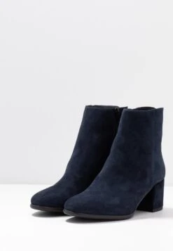 Anna Field Leather - Bottines - Dark Blue -Next Soldes 429e81f6fdf84fb7aef3adb9f1faa7be