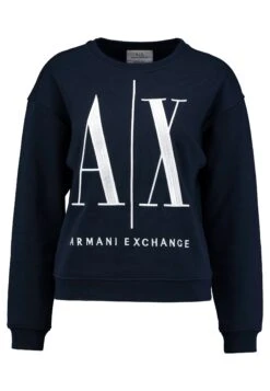 Armani Exchange Felpa - Sweatshirt - Navy 10 Armani Exchange Felpa - Sweatshirt - Navy -Next Soldes 4359e598e3e54a1eacba7c579997119a