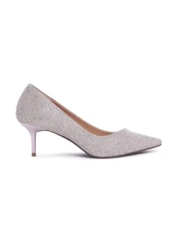 Next Forever Comfort Asymmetric Kitten Court - Escarpins - Metallic Shimmer