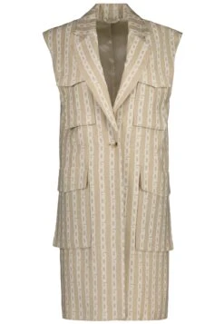 Gant Chain Jacquard - Veste Sans Manches - Dark Khaki -Next Soldes 44b17118968b45a086ed99e76837c2ac