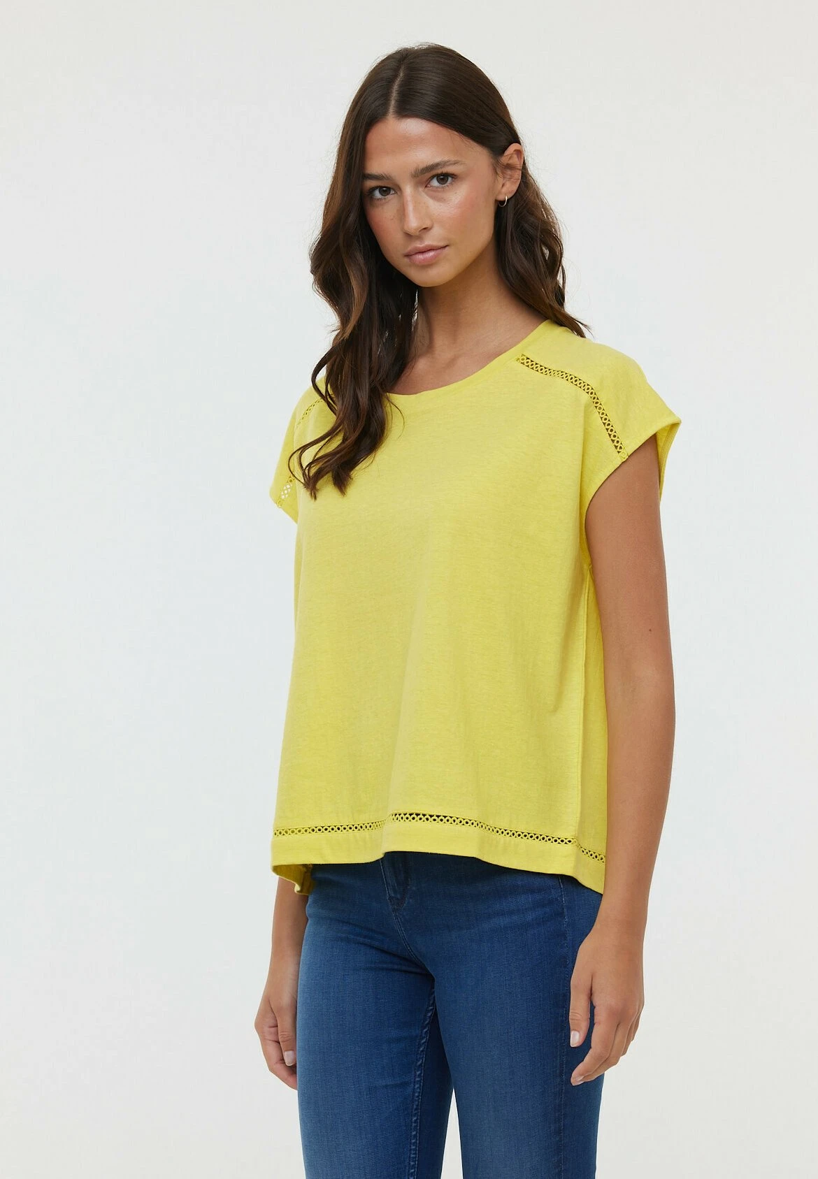 Lee Cooper Aniele Sm - T-Shirt Imprimé - Lemon 6 Lee Cooper Aniele Sm - T-Shirt Imprimé - Lemon – Image 4