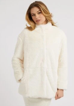 Guess Manteau D'Hiver - Weiß