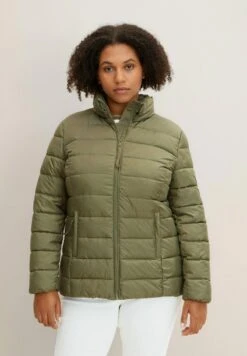 Tom Tailor Plus - Gesteppte - Veste Mi-Saison - Tree Moss Green