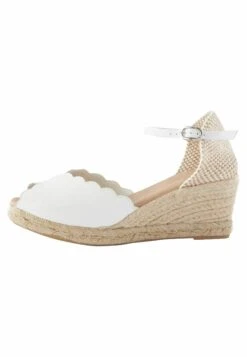 Next Scallop Standard - Escarpins Compensés - White