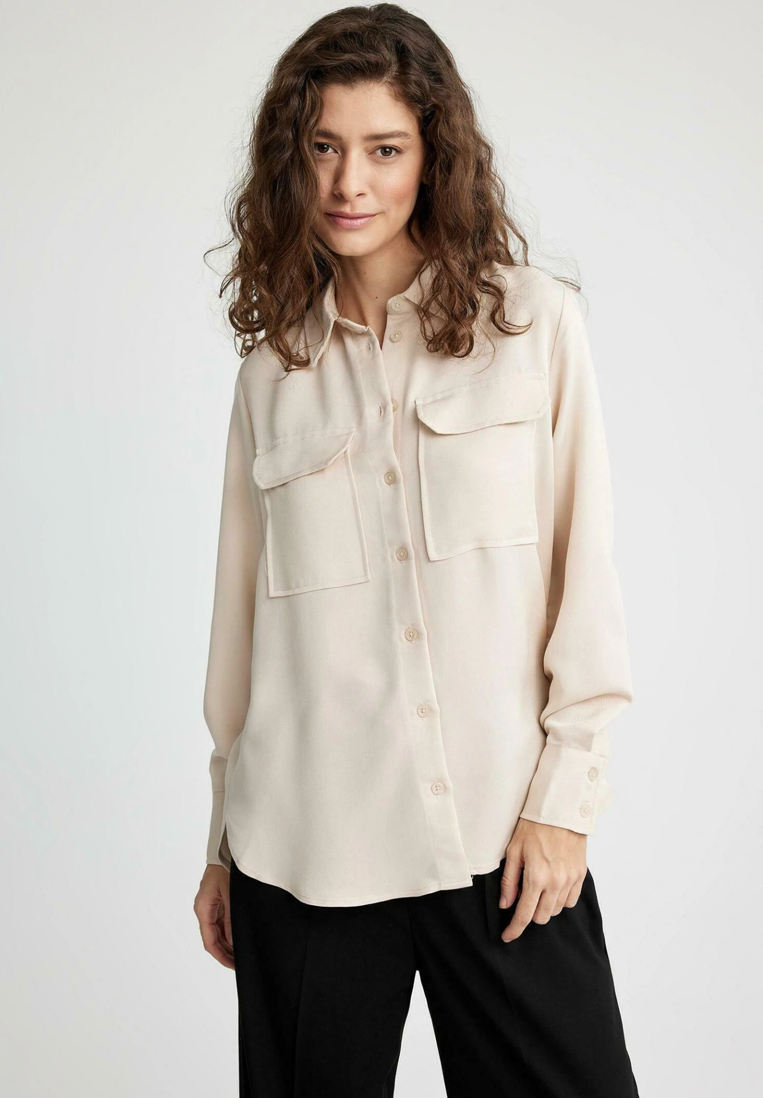 DeFacto Chemisier - Beige 3 DeFacto Chemisier - Beige