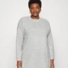 Vero Moda Curve Vmdoffy Oneck Long - Pullover - Light Grey Melange 2 Vero Moda Curve Vmdoffy Oneck Long - Pullover - Light Grey Melange -Next Soldes 4625258e2edf4de097ef0938da13261f