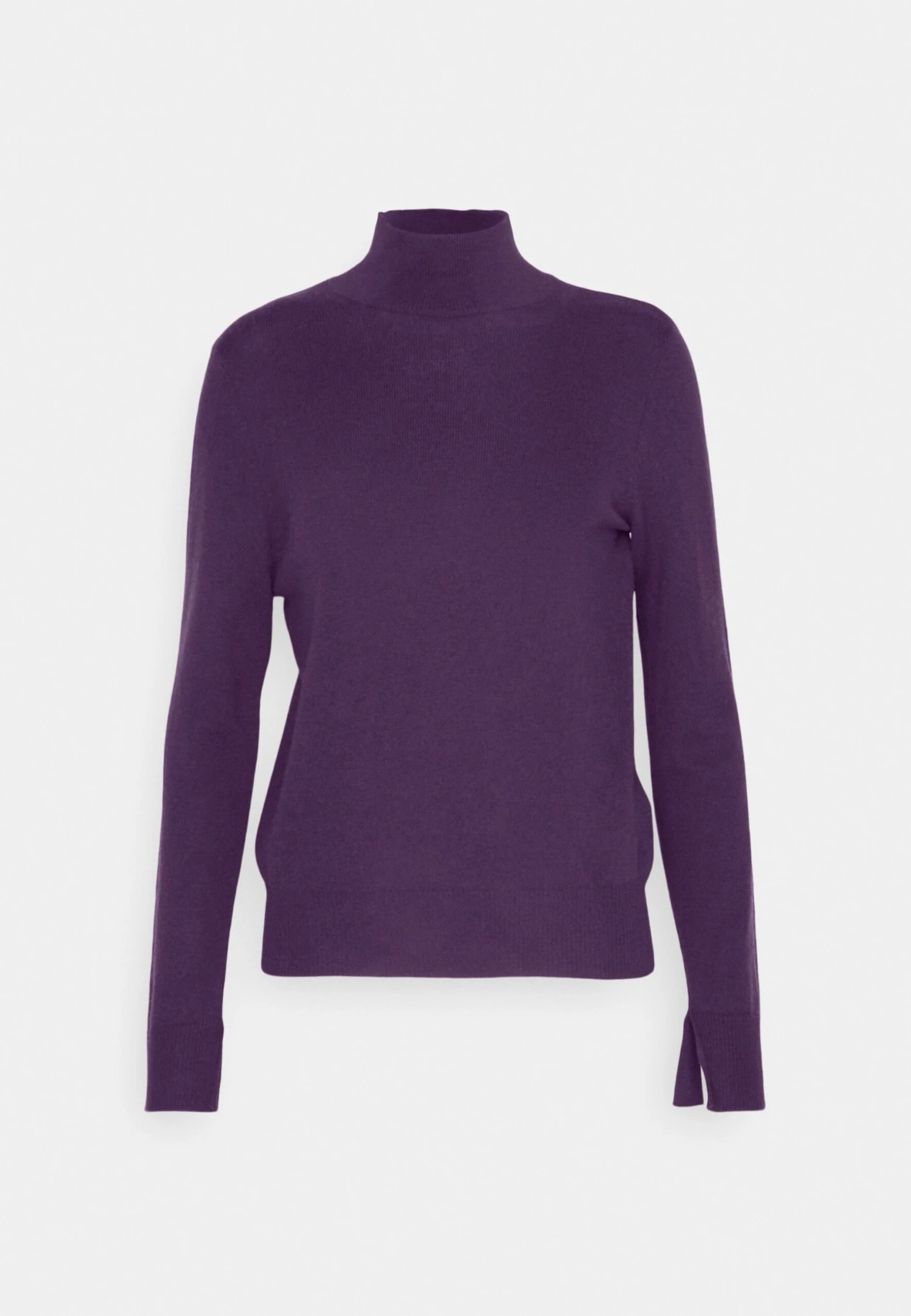 Simple High Neck - Pullover - Deep Purple 7 Simple High Neck - Pullover - Deep Purple – Image 5