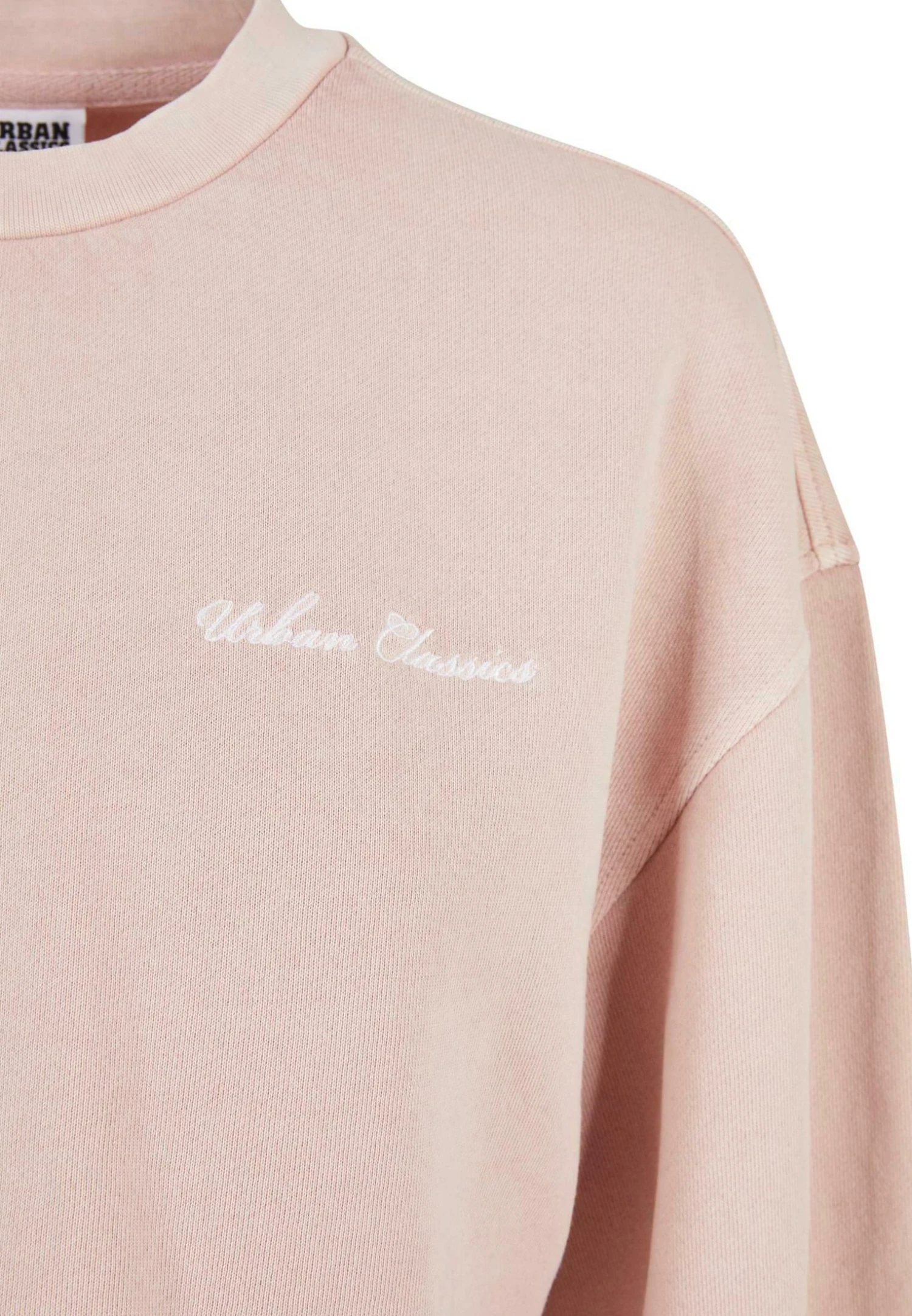 URBAN CLASSICS Cropped Small - Sweatshirt - Pink 6 URBAN CLASSICS Cropped Small - Sweatshirt - Pink – Image 4