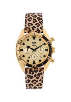 Adidas Originals Edition Two Chrono Icon - Montre À Aiguilles - Black/Brown/Beige