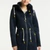 Schmuddelwedda Patten - Manteau D'Hiver - Marine Melange -Next Soldes 4882cbf26be642a68527bad3535d274f