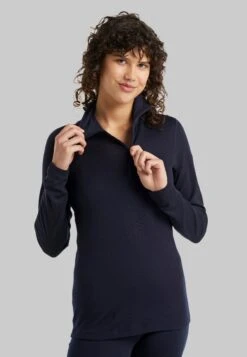 Icebreaker 260 Tech Half Zip - Caraco - Midnight Navy -Next Soldes 488cf74cf6ee4680966c1214479d314c