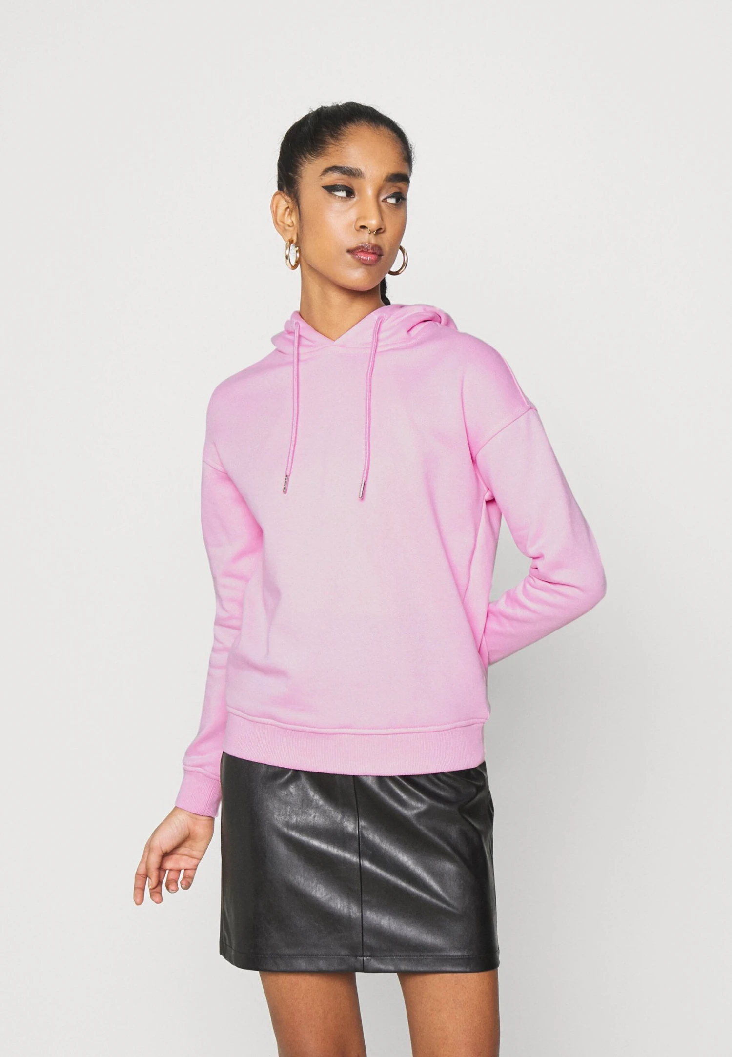 URBAN CLASSICS Ladies Hoody - Sweat À Capuche - Girlypink 3 URBAN CLASSICS Ladies Hoody - Sweat À Capuche - Girlypink