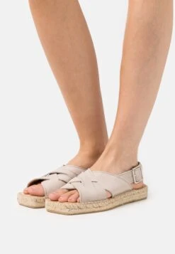 Selected Femme Slfmaja - Espadrilles - Smoke Gray