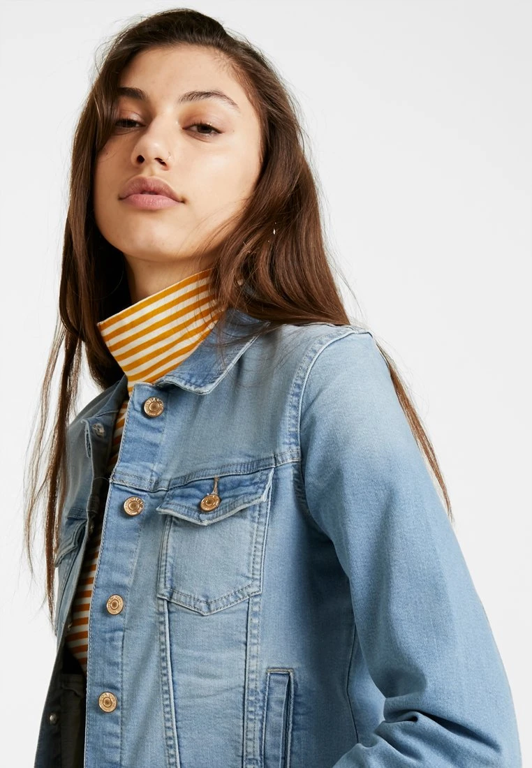 ONLY Onltia Jacket - Veste En Jean - Light Blue Denim 7 ONLY Onltia Jacket - Veste En Jean - Light Blue Denim – Image 5