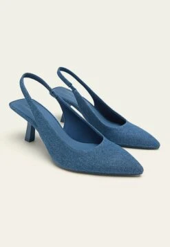 Stradivarius Slingback - Escarpins - Blue 11 Stradivarius Slingback - Escarpins - Blue -Next Soldes 4a30f3b578fa47debe55c7f0d9260813