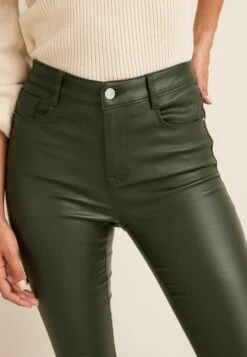Next Coated - Jeans Skinny - Green -Next Soldes 4a6a0bb13f9e44f8ab79c2728e767619