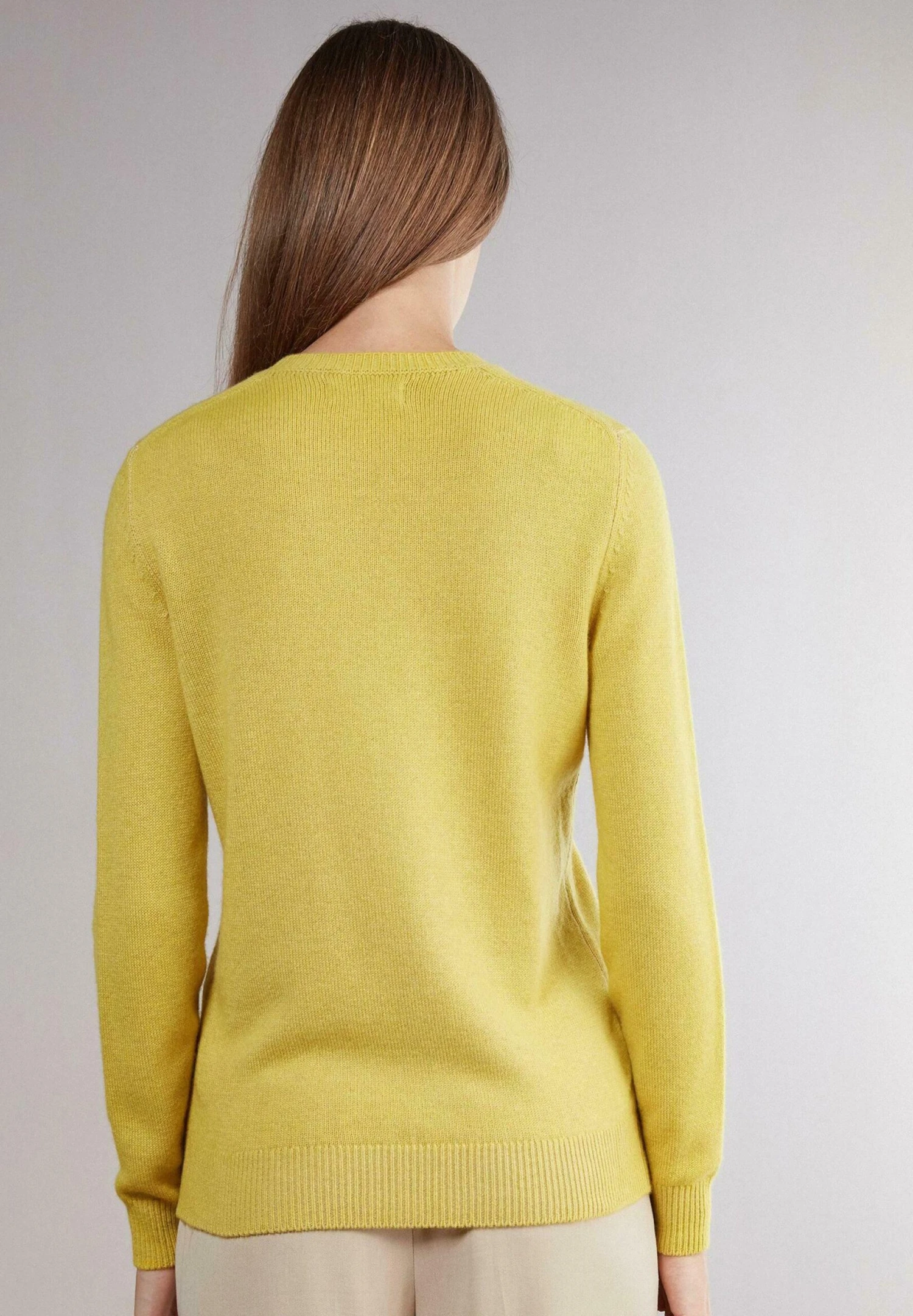 Ultrasoft Round Neck - Pullover - Gelb Giallo Tc 4 Ultrasoft Round Neck - Pullover - Gelb Giallo Tc – Image 2