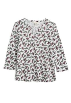 Waterflow - T-Shirt À Manches Longues - Folk Vines Chalk -Next Soldes 4af66d57ed794f4382a2929c69743cee