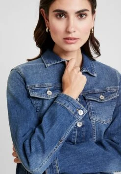 Tom Tailor Authentic Jacket - Veste En Jean - Used Dark Stone Blue Denim 11 Tom Tailor Authentic Jacket - Veste En Jean - Used Dark Stone Blue Denim -Next Soldes 4afa4f43ae754c7496024c8f79ebdbe1