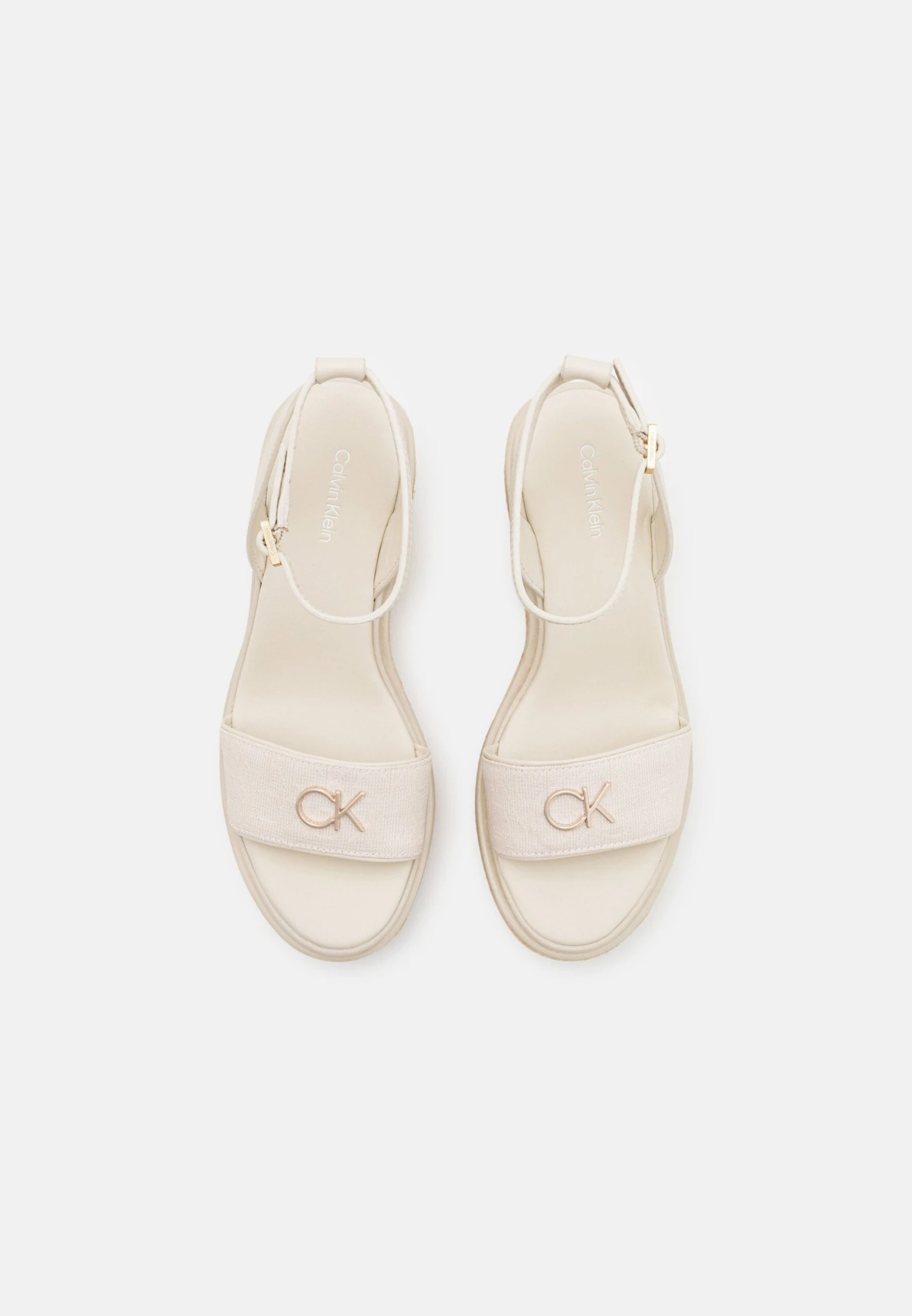 Calvin Klein Wedge - Sandales À Talons Hauts - Neutral 8 Calvin Klein Wedge - Sandales À Talons Hauts - Neutral – Image 6