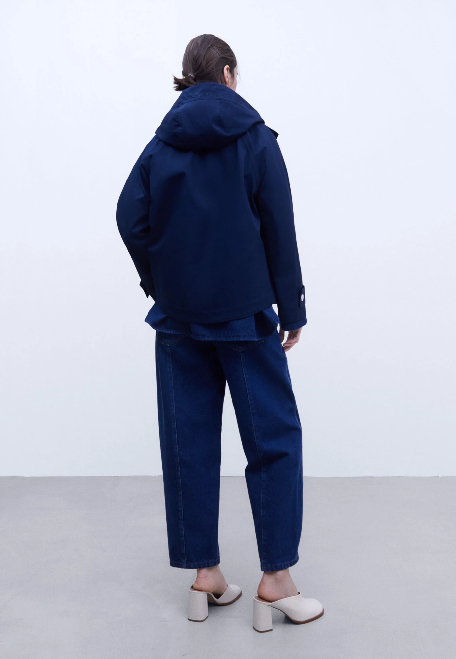 ADOLFO DOMINGUEZ Parka - Navy Blue 5 ADOLFO DOMINGUEZ Parka - Navy Blue – Image 3