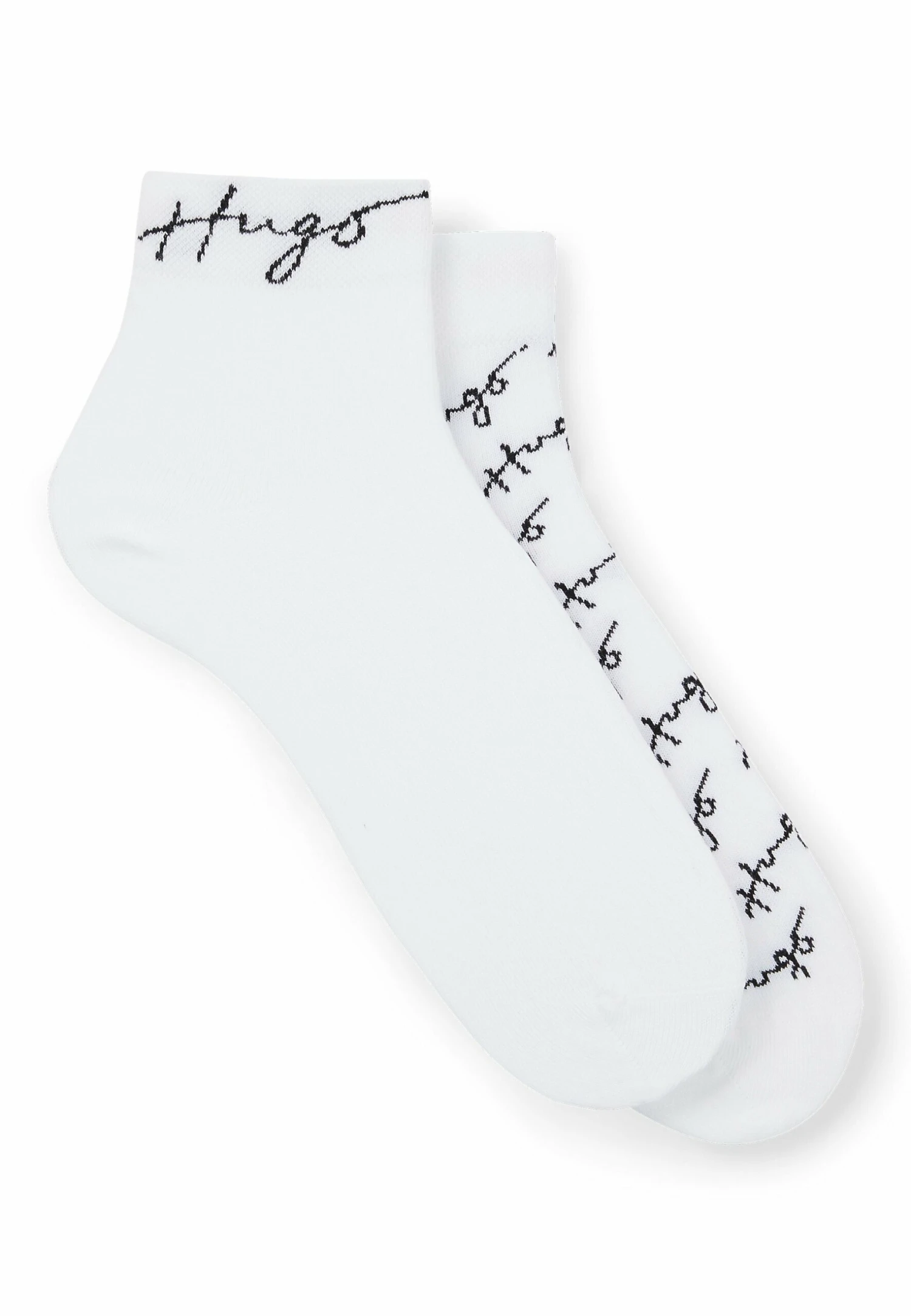 Hugo 2P Sh Allover Cc W - Chaussettes - White 3 Hugo 2P Sh Allover Cc W - Chaussettes - White