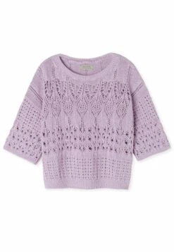 Mit Gehäkeltem U-Boot-Ausschnitt - Pullover - Violett Wisteria 9 Mit Gehäkeltem U-Boot-Ausschnitt - Pullover - Violett Wisteria -Next Soldes 4cba8209b9fb4156a9354d525583cc04
