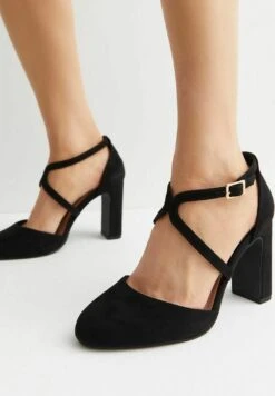 New Look Wide Fit Court - Escarpins À Talons Hauts - Black
