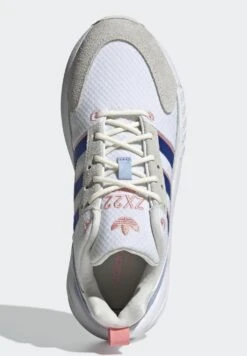 Adidas Originals Zx 22 Boost S - Baskets Basses - Off White /Royal Blue /Cloud White -Next Soldes 4d36024936e44eb9ae8b0df80da463ed