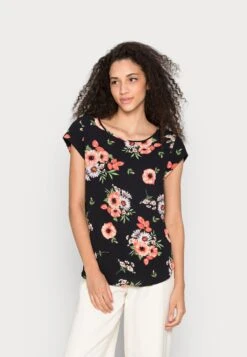 ONLY Onlnova Lux - T-Shirt Imprimé - Black