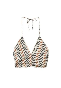 PULL & BEAR Printed Crop - Débardeur - Sand -Next Soldes 4dfa03431a6e4b1bb459335ce7149452
