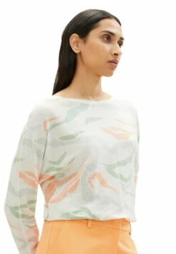 Tom Tailor Gemusterter - Pullover - Blue -Next Soldes 4e65dfb3d7634945a2555dab39831b17