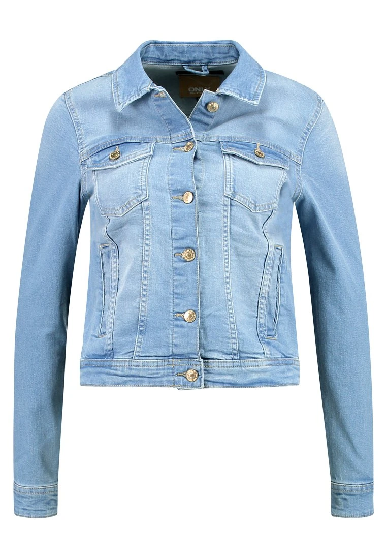 ONLY Onltia Jacket - Veste En Jean - Light Blue Denim 6 ONLY Onltia Jacket - Veste En Jean - Light Blue Denim – Image 4