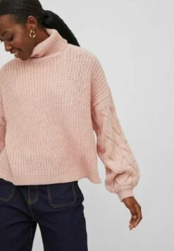 Vila Rollkragen - Pullover - Misty Rose -Next Soldes 4ea13f8d187949d4ab40695ade7615ab