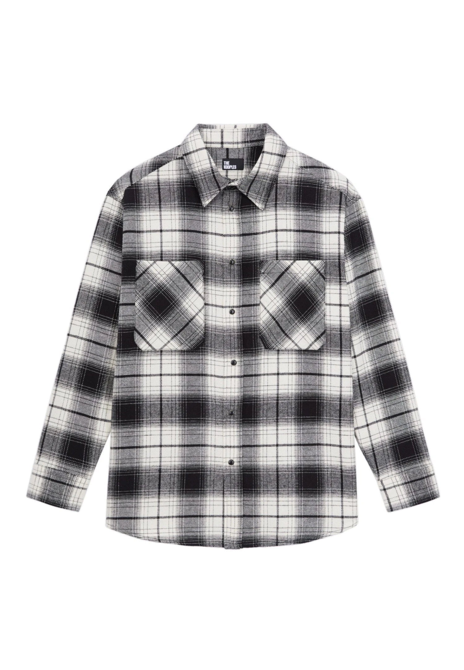 THE KOOPLES Manches Longues À Carreaux - Chemisier - Black White 3 THE KOOPLES Manches Longues À Carreaux - Chemisier - Black White