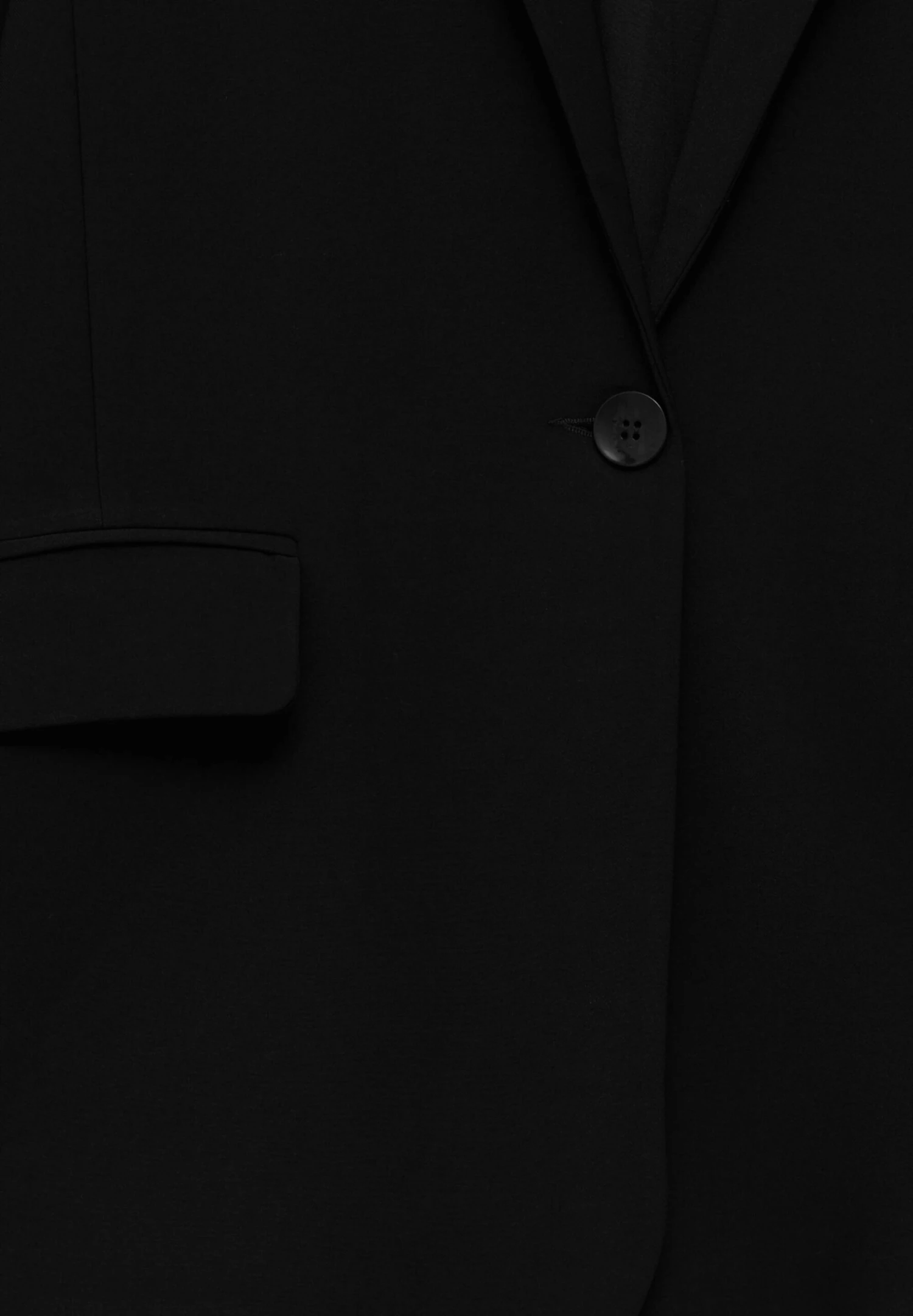 PULL & BEAR Basic Coloured - Blazer - Black 9 PULL & BEAR Basic Coloured - Blazer - Black – Image 7