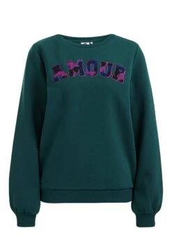 WE FASHION Sweatshirt - Green 11 WE FASHION Sweatshirt - Green -Next Soldes 5007c1dae3624d6c8a5f42c1e1f56252