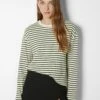 BERSHKA Boxy Fit - T-Shirt À Manches Longues - Green 1 BERSHKA Boxy Fit - T-Shirt À Manches Longues - Green -Next Soldes 500a0aec14d6472884ad8f9d503b570d