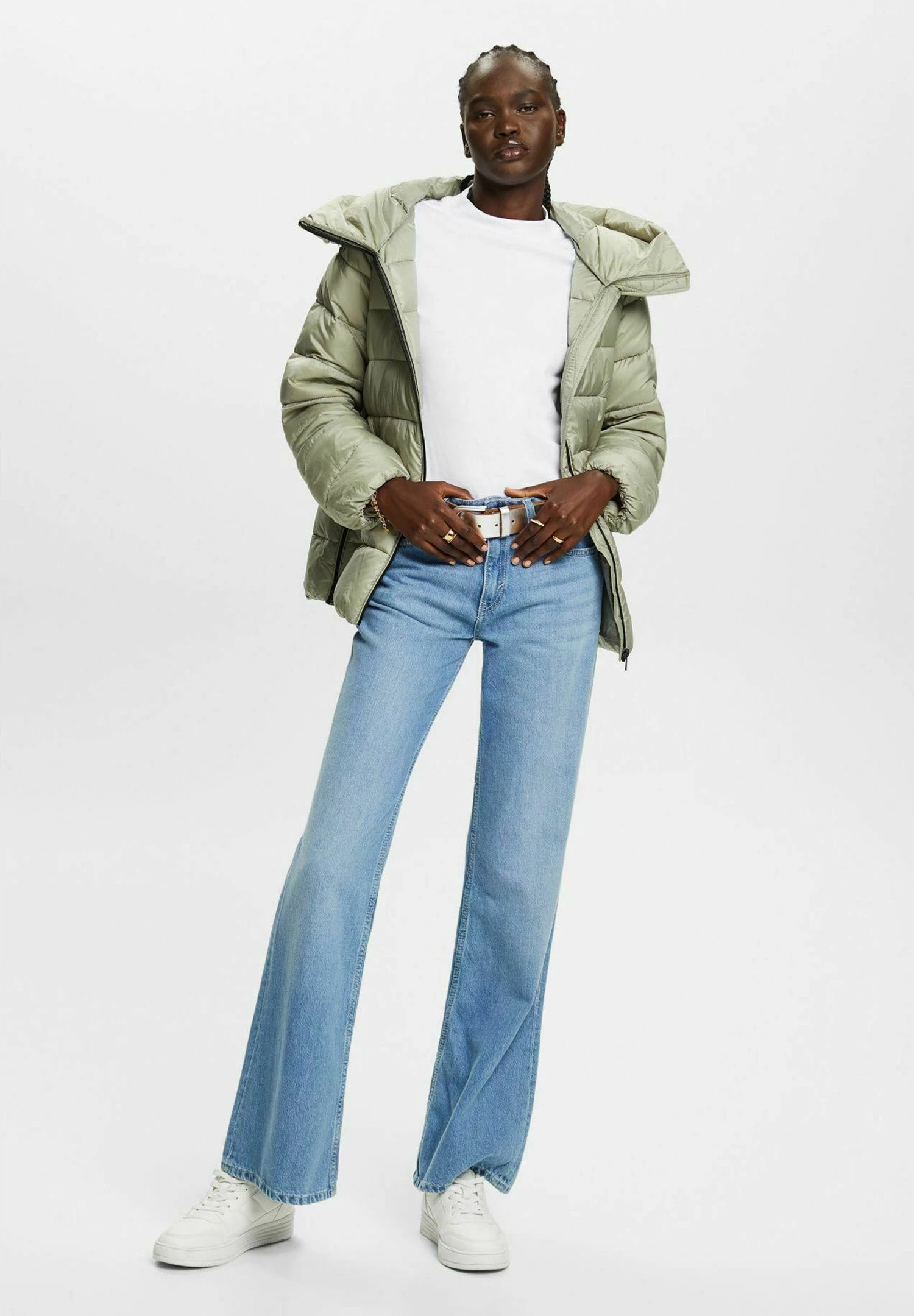 ESPRIT Ultra Light Padded - Veste D'Hiver - Dusty Green 4 ESPRIT Ultra Light Padded - Veste D'Hiver - Dusty Green – Image 2