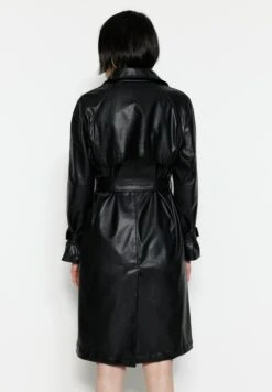 Trendyol Trench - Black -Next Soldes 5071ccaa28ec4421bb643a65dd91c8d6