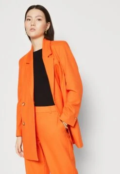 Selected Femme Slfmynella Relaxed - Manteau Court - Orangeade -Next Soldes 50f991400df54adbb0fe0b31011735be