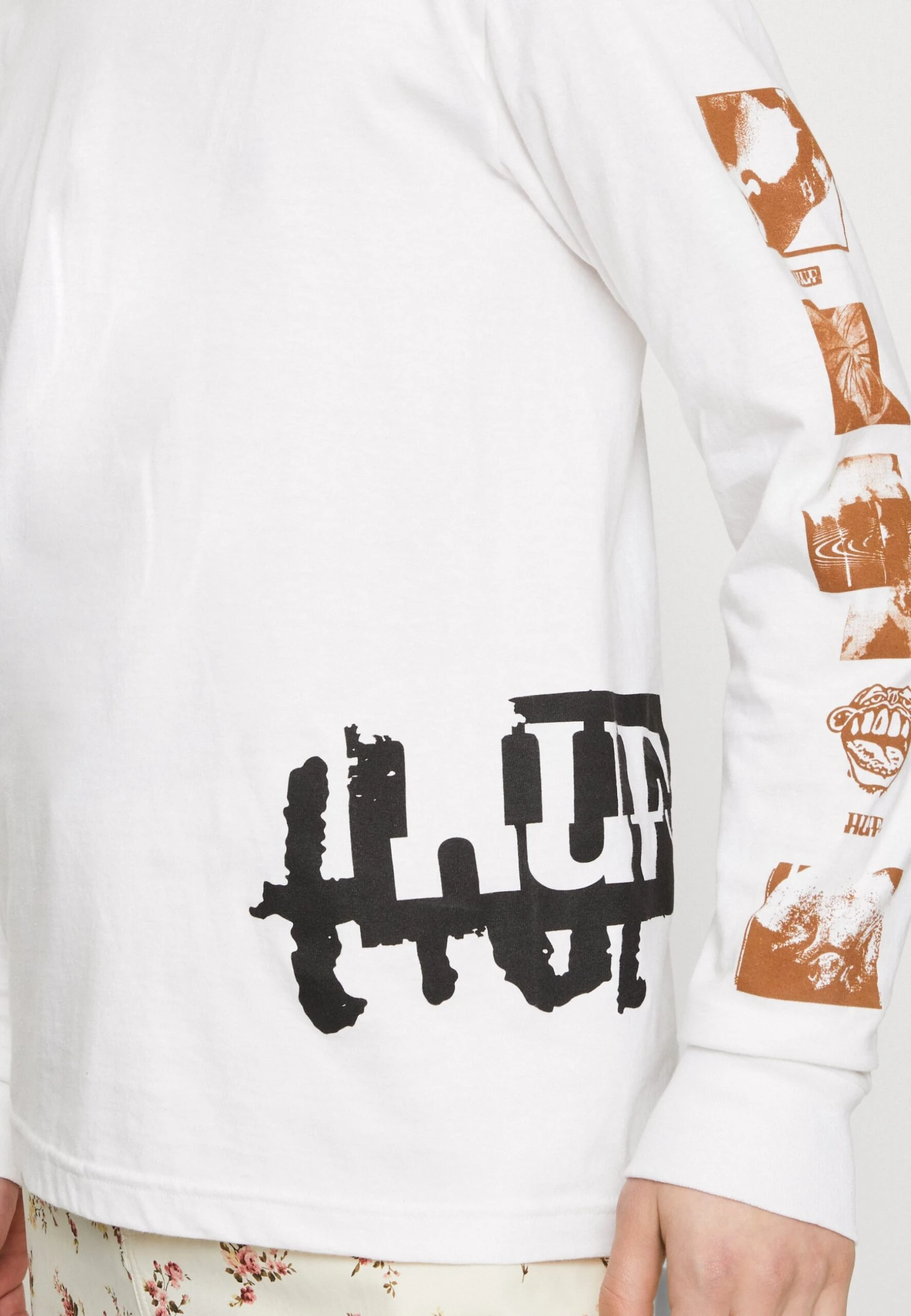 HUF Outer Limits Tee Unisex - T-Shirt À Manches Longues - White 8 HUF Outer Limits Tee Unisex - T-Shirt À Manches Longues - White – Image 6