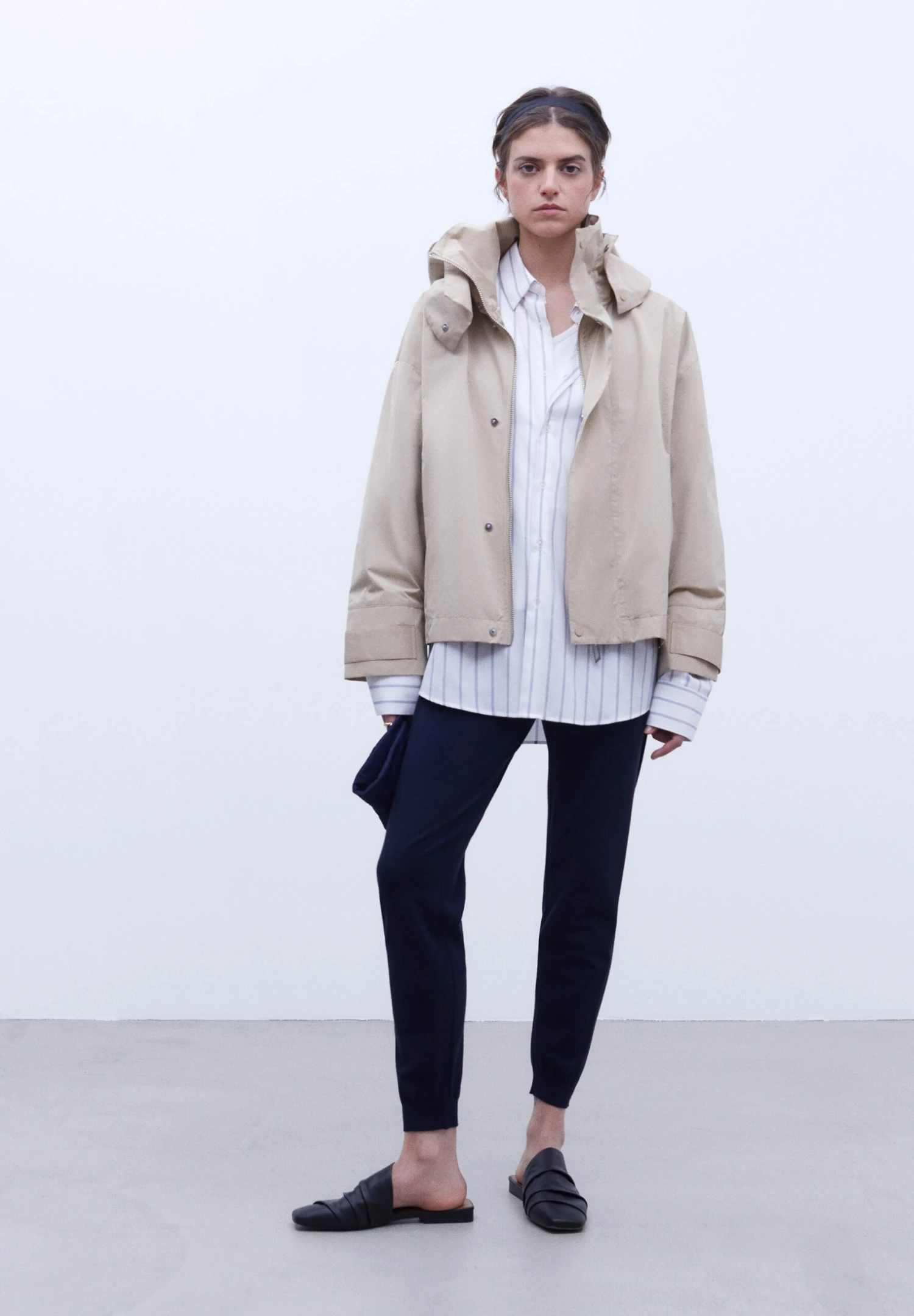 ADOLFO DOMINGUEZ Veste Mi-Saison - Stone 4 ADOLFO DOMINGUEZ Veste Mi-Saison - Stone – Image 2