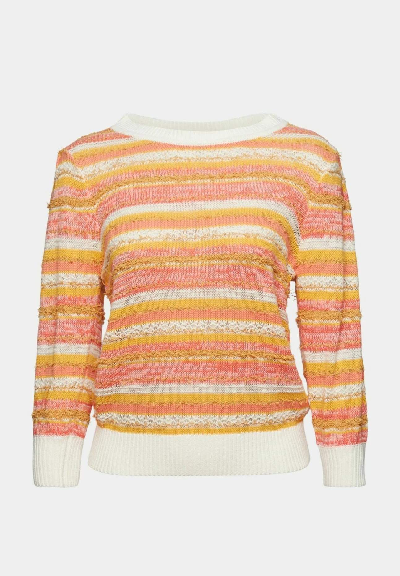 ESPRIT Materialmix - Pullover - Orange Red New 10 ESPRIT Materialmix - Pullover - Orange Red New – Image 8