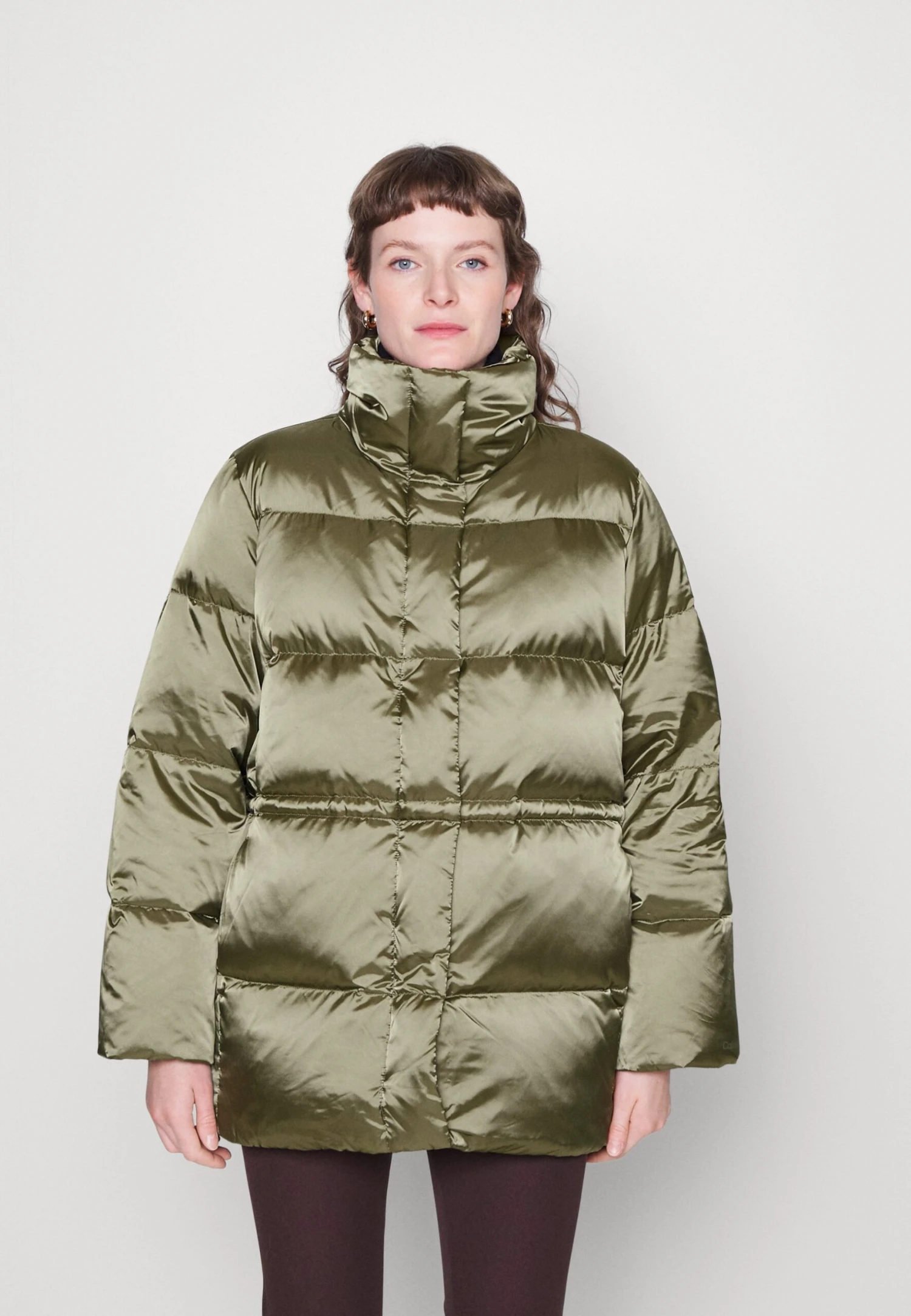Calvin Klein Shine Puffer Down Coat - Doudoune - New Basil 3 Calvin Klein Shine Puffer Down Coat - Doudoune - New Basil